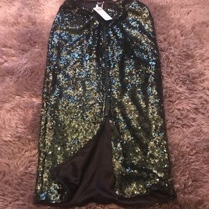 Sequin Skirt